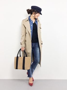 RINAさん(レディース・160cm)の春コーディネート