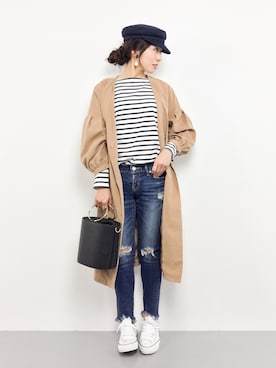 RINAさん（レディース・160cm）の春コーディネート