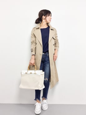 RINAさん(レディース・160cm)の春コーディネート