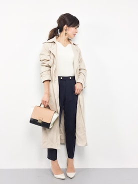 RINAさん(レディース・160cm)の春コーディネート