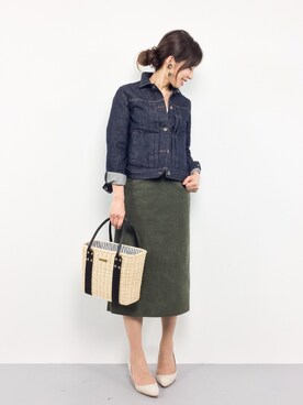 RINAさん（レディース・160cm）の春コーディネート