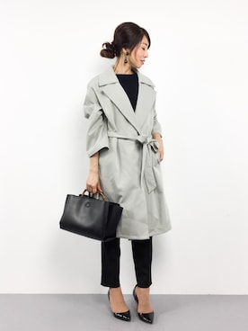 RINAさん（レディース・160cm）の春コーディネート