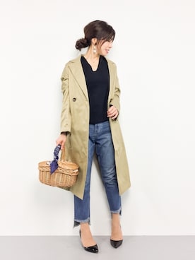 RINAさん（レディース・160cm）の春コーディネート