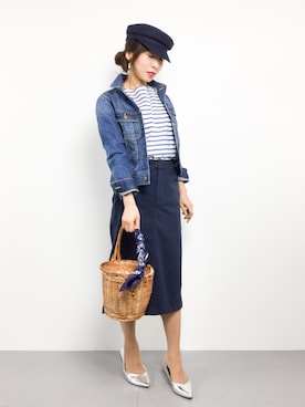 RINAさん（レディース・160cm）の春コーディネート