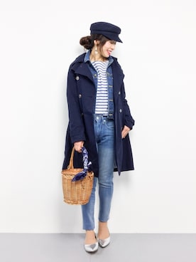 RINAさん(レディース・160cm)の春コーディネート