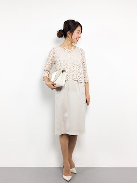 RINAさん（レディース・160cm）の春コーディネート