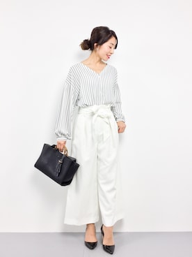 RINAさん（レディース・160cm）の春コーディネート