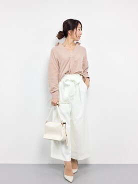 RINAさん（レディース・160cm）の春コーディネート