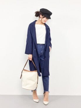 RINAさん(レディース・160cm)の春コーディネート