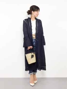 RINAさん（レディース・160cm）の春コーディネート