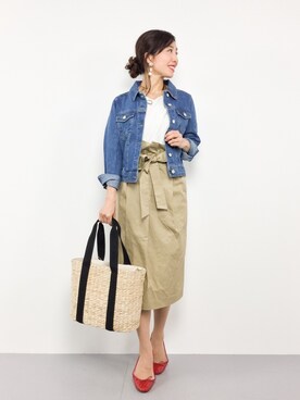 RINAさん（レディース・160cm）の春コーディネート