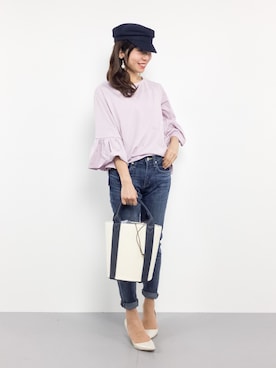 RINAさん（レディース・160cm）の春コーディネート