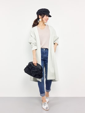 RINAさん（レディース・160cm）の春コーディネート