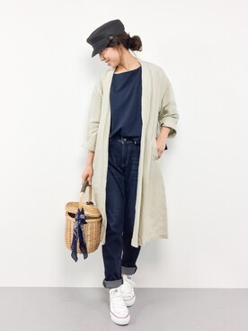 RINAさん（レディース・160cm）の春コーディネート