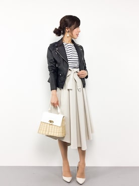 RINAさん（レディース・160cm）の春コーディネート