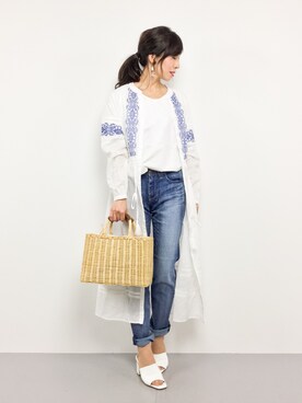 RINAさん（レディース・160cm）の春コーディネート