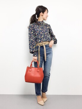 RINAさん（レディース・160cm）の春コーディネート