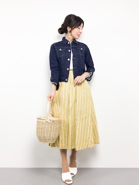 RINAさん（レディース・160cm）の春コーディネート