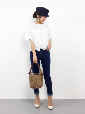 RINAさん（レディース・160cm）の春コーディネート