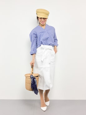 RINAさん（レディース・160cm）の春コーディネート