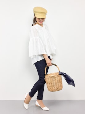 RINAさん(レディース・160cm)の春コーディネート