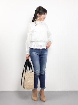 RINAさん（レディース・160cm）の春コーディネート