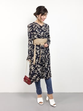 RINAさん（レディース・160cm）の春コーディネート