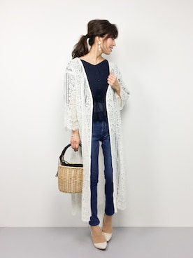 RINAさん（レディース・160cm）の春コーディネート