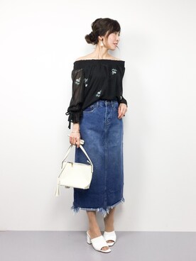 RINAさん（レディース・160cm）の春コーディネート