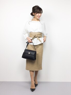 RINAさん(レディース・160cm)の春コーディネート