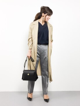 RINAさん（レディース・160cm）の春コーディネート