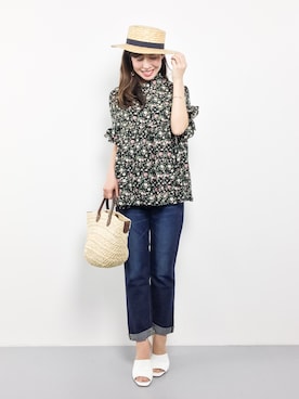 RINAさん(レディース・160cm)の春コーディネート