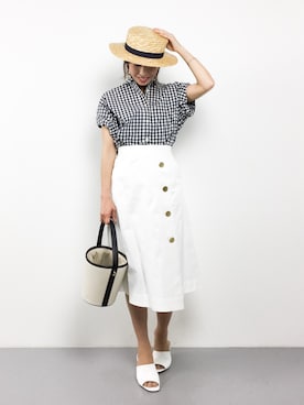 RINAさん（レディース・160cm）の春コーディネート