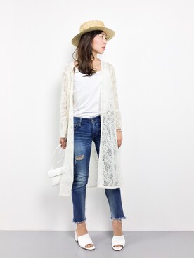 RINAさん（レディース・160cm）の春コーディネート