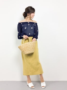 RINAさん（レディース・160cm）の春コーディネート