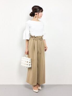 RINAさん（レディース・160cm）の春コーディネート