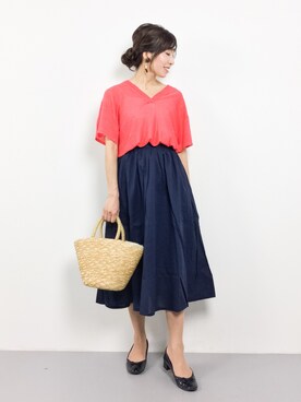 RINAさん（レディース・160cm）の春コーディネート