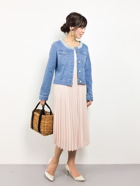 RINAさん(レディース・160cm)の春コーディネート