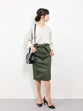 RINAさん（レディース・160cm）の春コーディネート