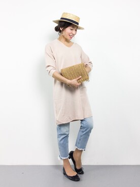 RINAさん（レディース・160cm）の春コーディネート