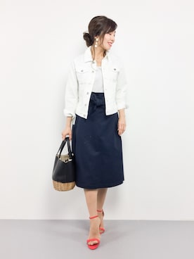 RINAさん(レディース・160cm)の春コーディネート