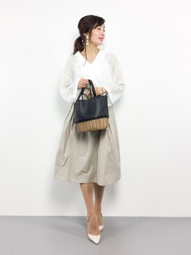 RINAさん(レディース・160cm)の春コーディネート