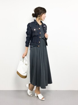 RINAさん（レディース・160cm）の春コーディネート