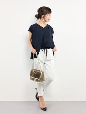 RINAさん（レディース・160cm）の春コーディネート