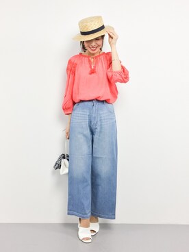 RINAさん（レディース・160cm）の春コーディネート