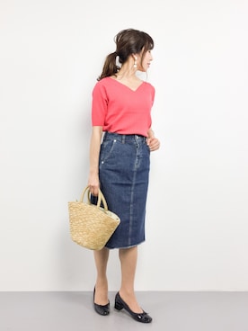 RINAさん(レディース・160cm)の春コーディネート