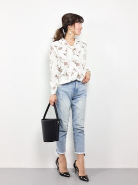 RINAさん（レディース・160cm）の春コーディネート