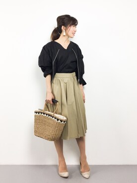 RINAさん（レディース・160cm）の春コーディネート