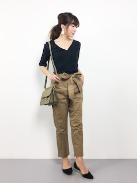 RINAさん（レディース・160cm）の春コーディネート