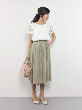 RINAさん（レディース・160cm）の春コーディネート